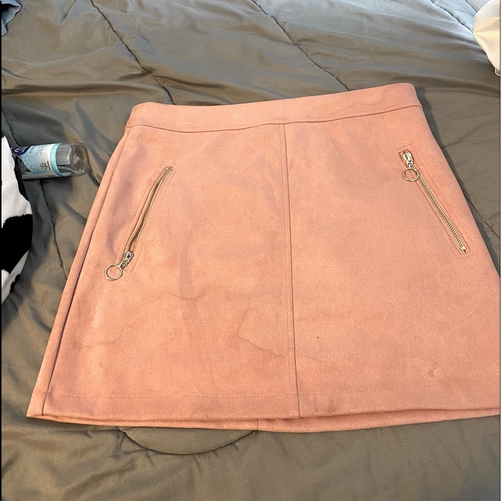 Pink skirt